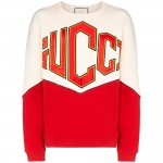 Gucci Logo Sweatshirt Erkek Beyaz