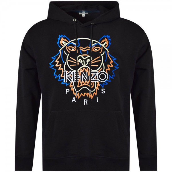 Kenzo Tiger Sweatshirt Erkek Siyah
