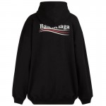 Balenciaga Logo Sweatshirt Kadın Siyah