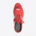 Balenciaga Race Runner Ayakkabı Kırmızı Kadın