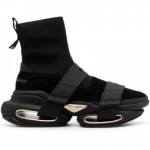 Balmain B Bold High Top Sneakers Ayakkabı Siyah