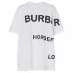 Burberry Horseferry Print Tişört Beyaz