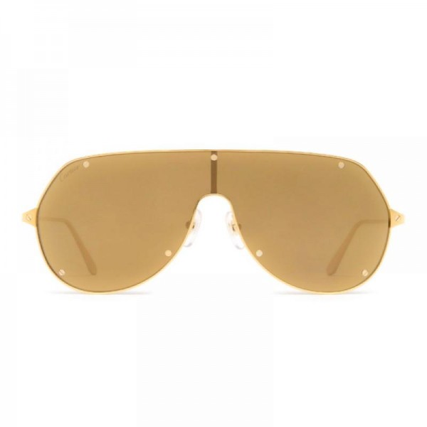 Cartier Shield Frame Gözlük Sarı