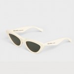 Celine Cat Eye Gözlük Güneş Gözlüğü Beyaz