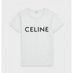 Celine Loose Tişört Beyaz