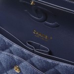 Chanel Classic Çanta Mavi