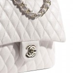 Chanel Grained Çanta Beyaz