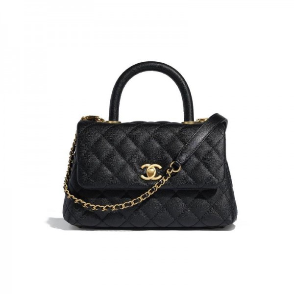 Chanel Grained Çanta Kadın Siyah