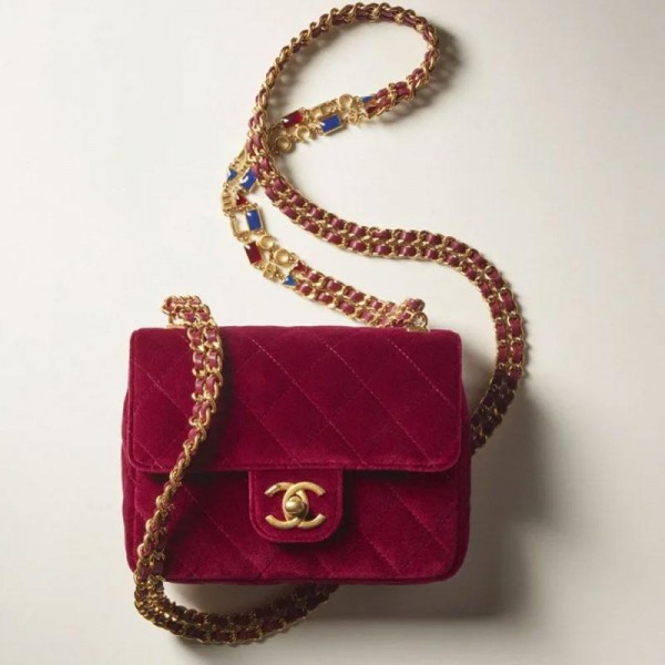 Chanel Mini Çanta Kırmızı