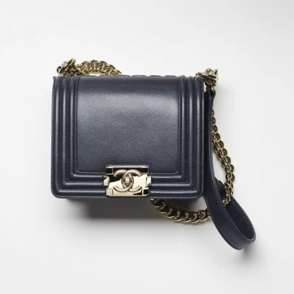 Chanel Mini Çanta Lacivert