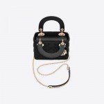 Dior Lady Dior Mini Çanta Siyah