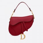 Dior Saddle Çanta Kadın Kırmızı