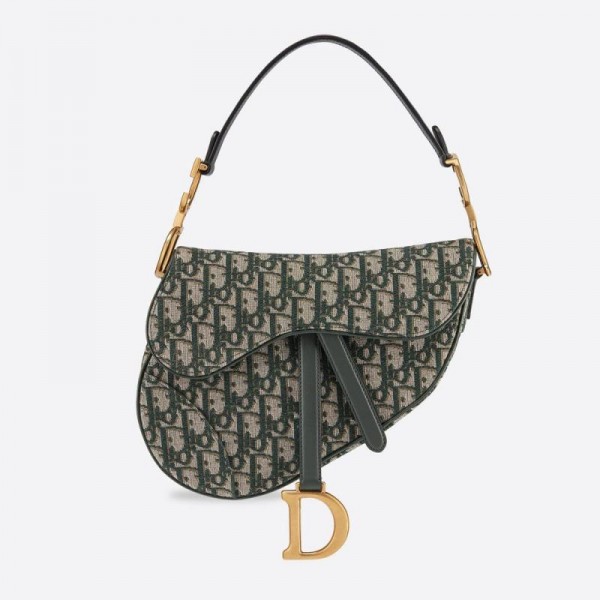 Dior Saddle Çanta Kadın Yeşil