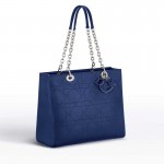 Dior Ultradior Grained Çanta Mavi Kadın