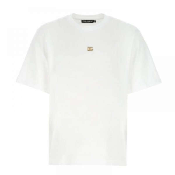 Dolce Gabbana Dg Logo Tişört Beyaz