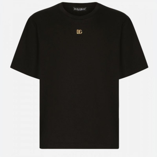 Dolce Gabbana Dg Logo Tişört Siyah