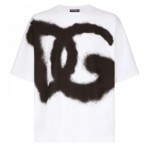 Dolce Gabbana Graffiti Tişört Beyaz