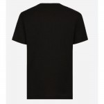 Dolce Gabbana Heraldic Patch Tişört Siyah