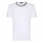 Dolce Gabbana Round Neck Tişört Beyaz