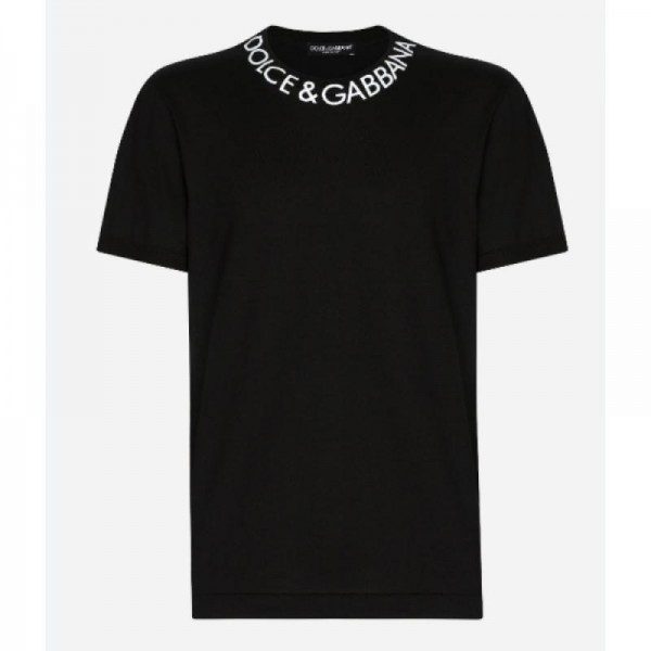 Dolce Gabbana Round Neck Tişört Siyah