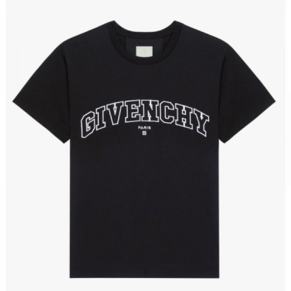 Givenchy College Tişört Siyah