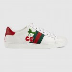 Gucci Ace Cherry Ayakkabı Beyaz