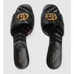 Gucci Double G Slide Sandal  Ayakkabı Siyah