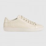 Gucci Gg Embossed Ayakkabı Beyaz