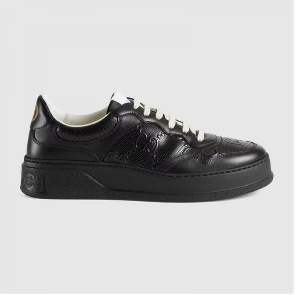 Gucci Gg Embossed Ayakkabı Siyah