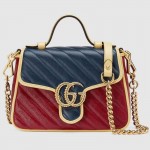 Gucci Gg Marmont Mini Çanta Kırmızı