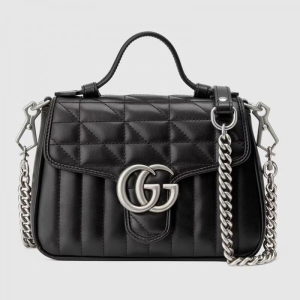 Gucci Gg Marmont Mini Çanta Siyah