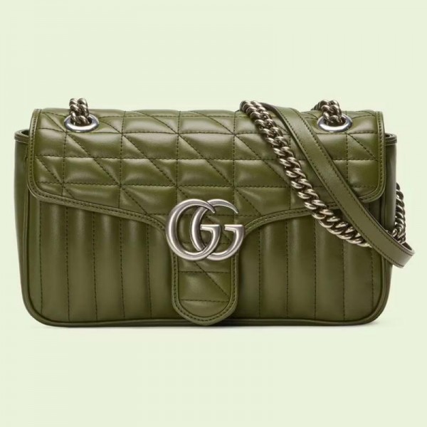 Gucci Gg Marmont Small Çanta Yeşil