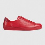 Gucci Interlocking Ayakkabı Erkek Kırmızı