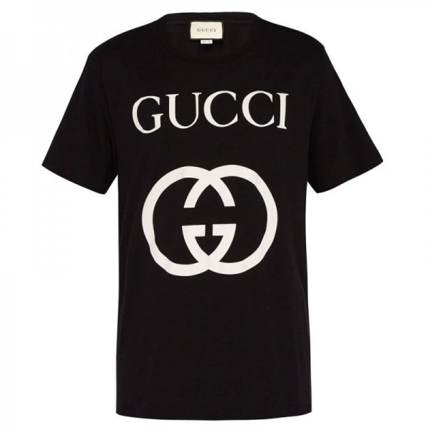 Gucci Interlocking Tişört Erkek Siyah
