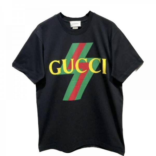 Gucci Logo Tişört Siyah