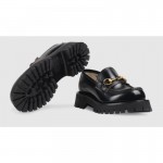 Gucci Lug Sole Loafer Ayakkabı Siyah