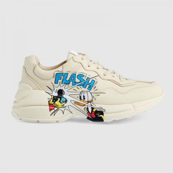 Gucci Rhyton Donald Duck Ayakkabı Beyaz