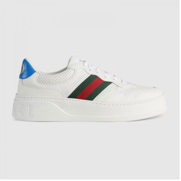Gucci Sneaker With Web Ayakkabı Beyaz