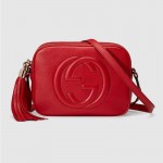 Gucci Soho Small Çanta Kırmızı Kadın