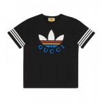 Gucci X Adidas Multicolor Tişört Siyah