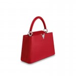 Louis Vuitton Capucines Çanta Kadın Kırmızı