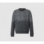 Louis Vuitton Damier Spread Printed Sweatshirt Siyah