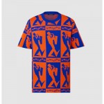Louis Vuitton Lv Jazz Flyers Sweatshirt Turuncu/mavi