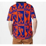 Louis Vuitton Lv Jazz Flyers Sweatshirt Turuncu/mavi