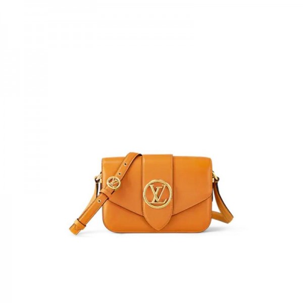 Louis Vuitton Lv Pont 9 Soft Çanta Sarı