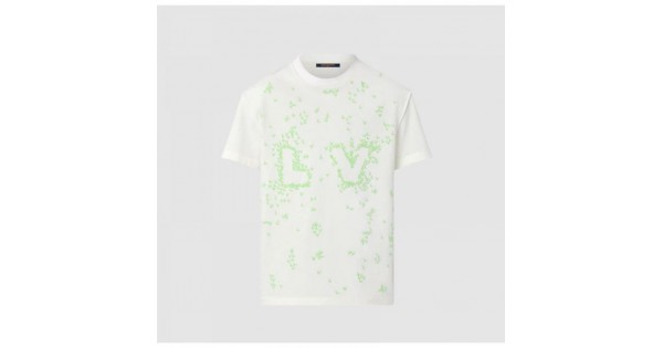 Louis Vuitton Lv Spread Embroidery Sweatshirt Beyaz - Outlet Azpara