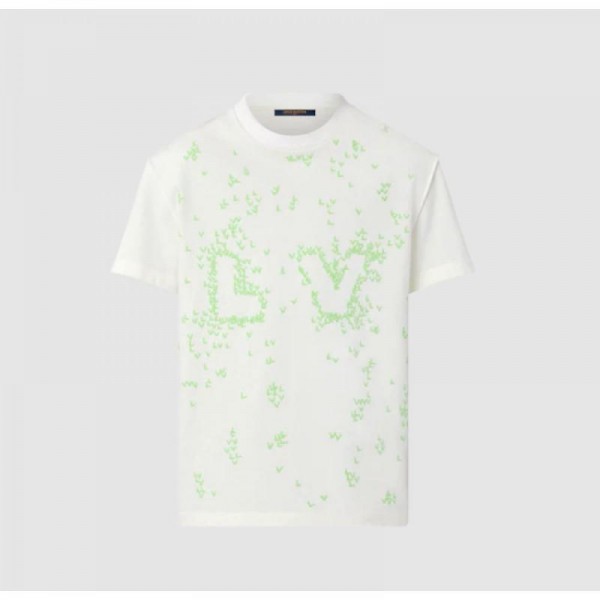 Louis Vuitton Lv Spread Embroidery Sweatshirt Beyaz