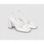 Louis Vuitton Shake Slingback Pump  Ayakkabı Beyaz