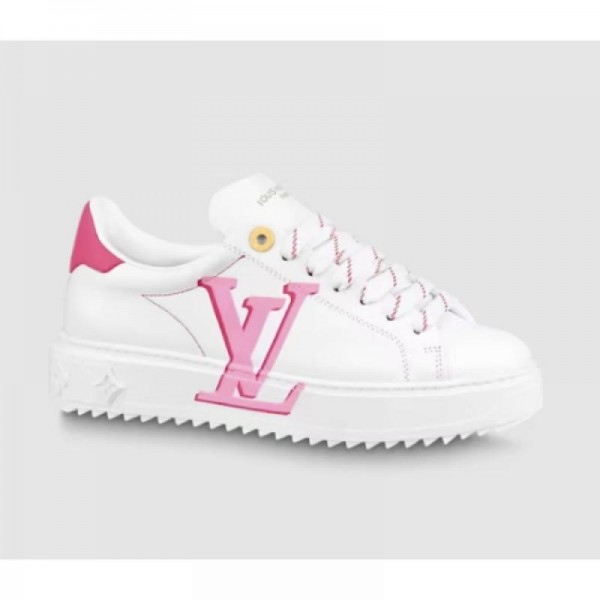 Louis Vuitton Time Out Ayakkabı Beyaz/pembe
