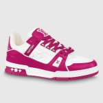 Louis Vuitton Trainer Sneaker Ayakkabı Fuşya